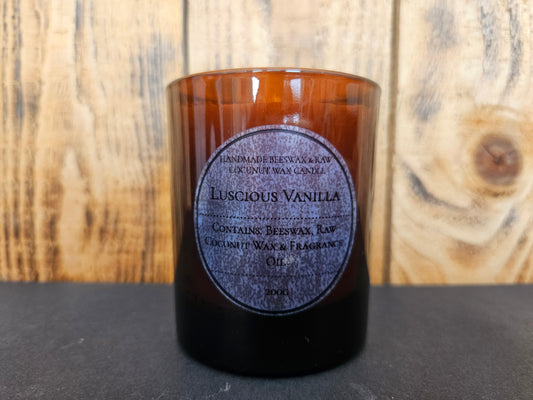 20cl Beeswax & Raw Coconut Wax Candle
